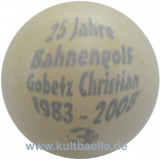 3D 25 Jahre Bahngolf Christian Gobetz