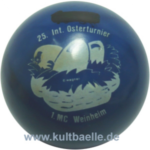 Wagner 25. Int. Osterturnier - 1.MC Weinheim