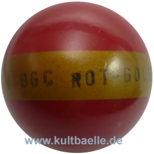 mg 25 Jahre BGC Rot-Gold