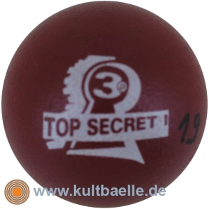 3D Top Secret rot/weiß